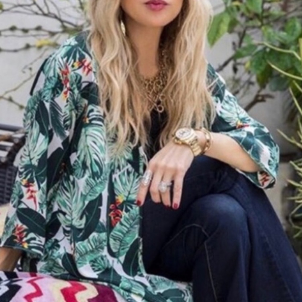 Rachel Zoe Palm Duster